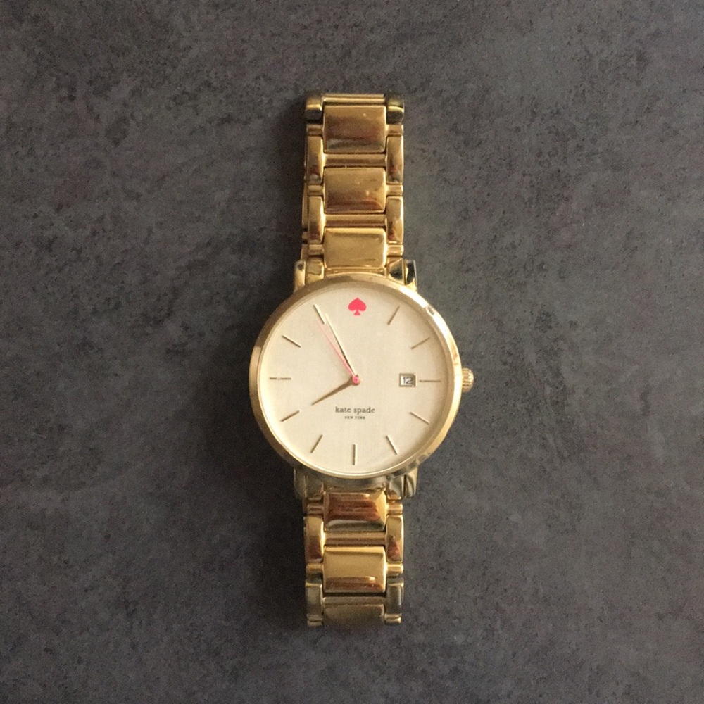 Kate Spade Grammercy gold watch